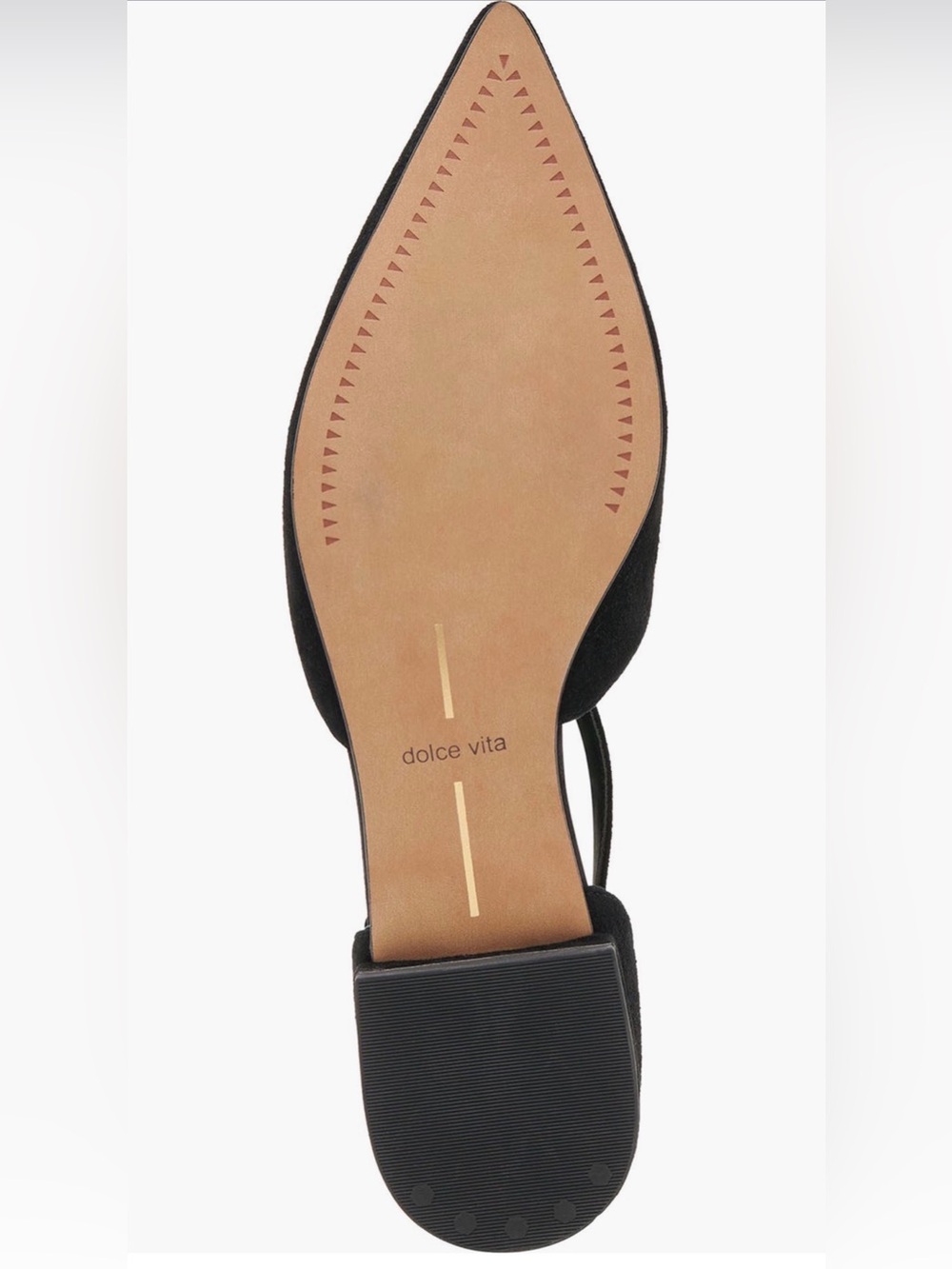 Dolce Vita Peaty T-Strap Pointed Toe Flats - Size 7 - NWOB - Picture 7 of 16